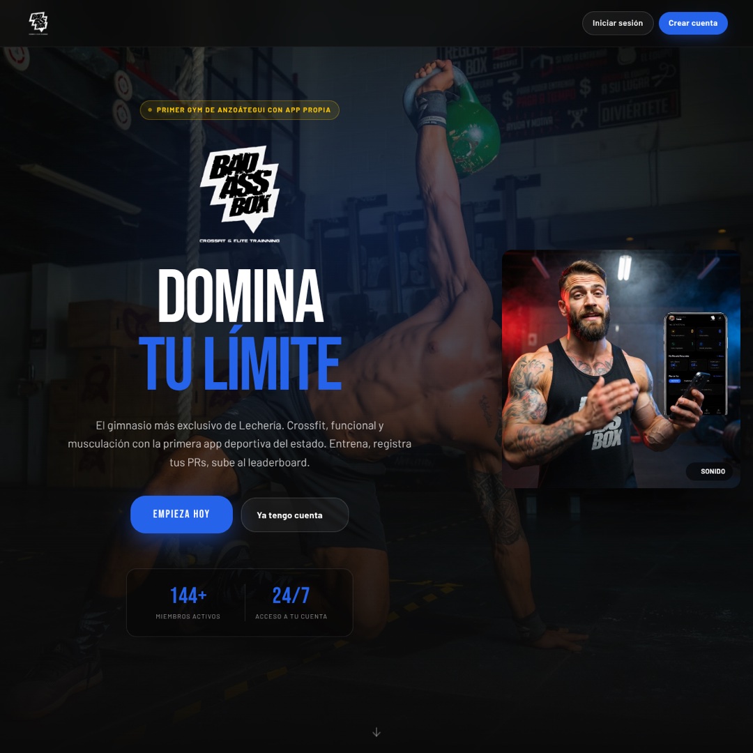 Bad Ass Box gym app