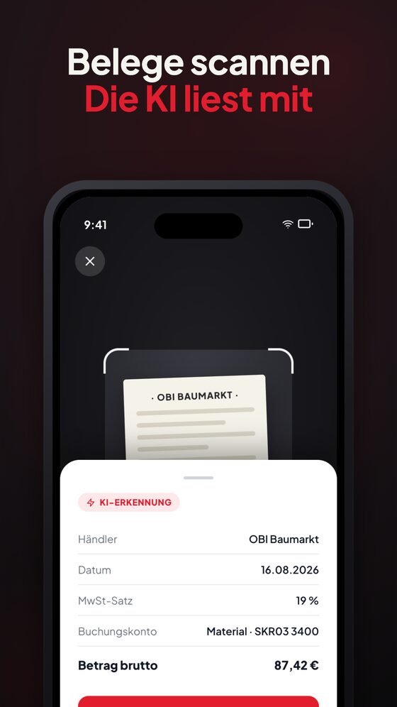 BockOffice app screens 5