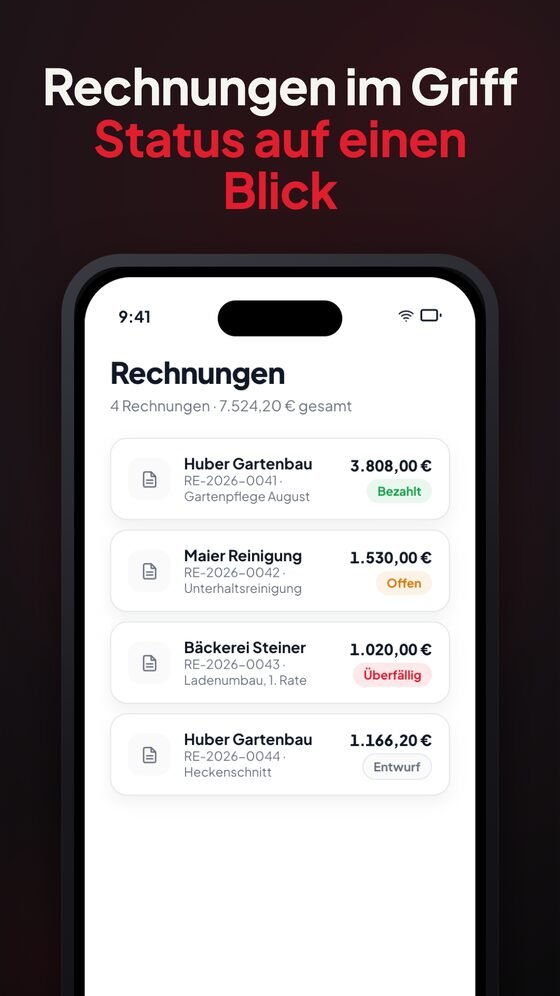 BockOffice app screens 6