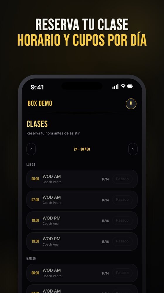Colizeo app screens 4