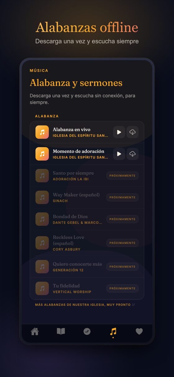 Iglesia del Espíritu Santo app store screens 5