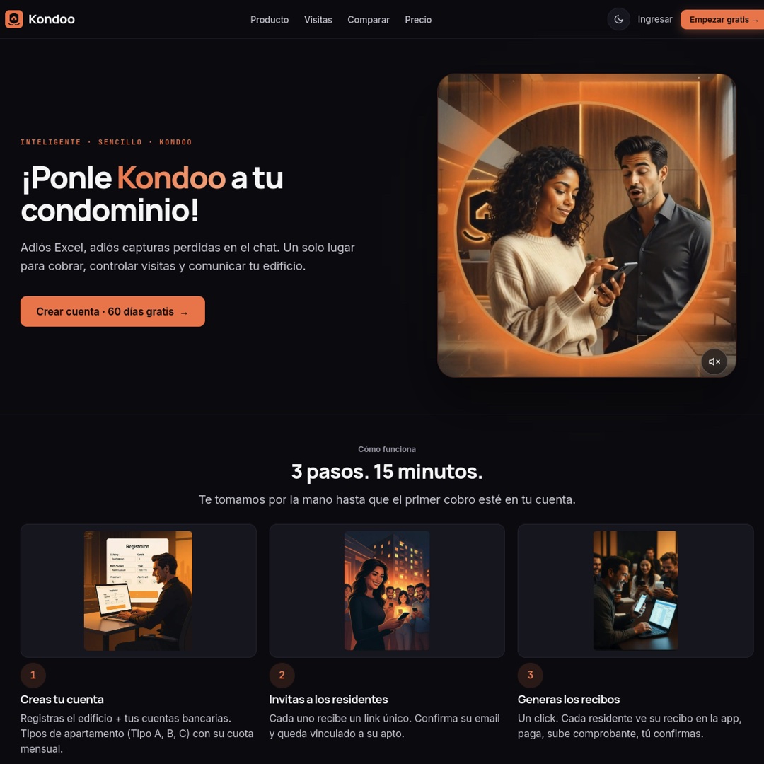 Kondoo residence management app