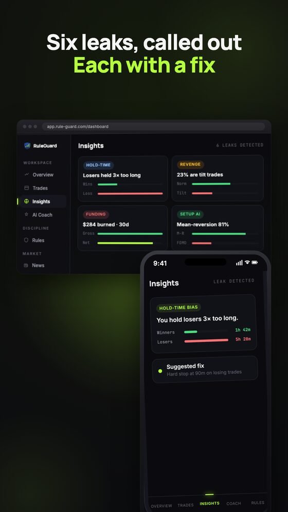 RuleGuard app screens 2