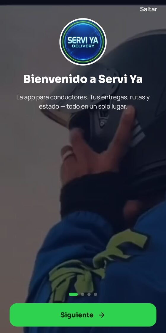 Servi Ya driver app store screens 1