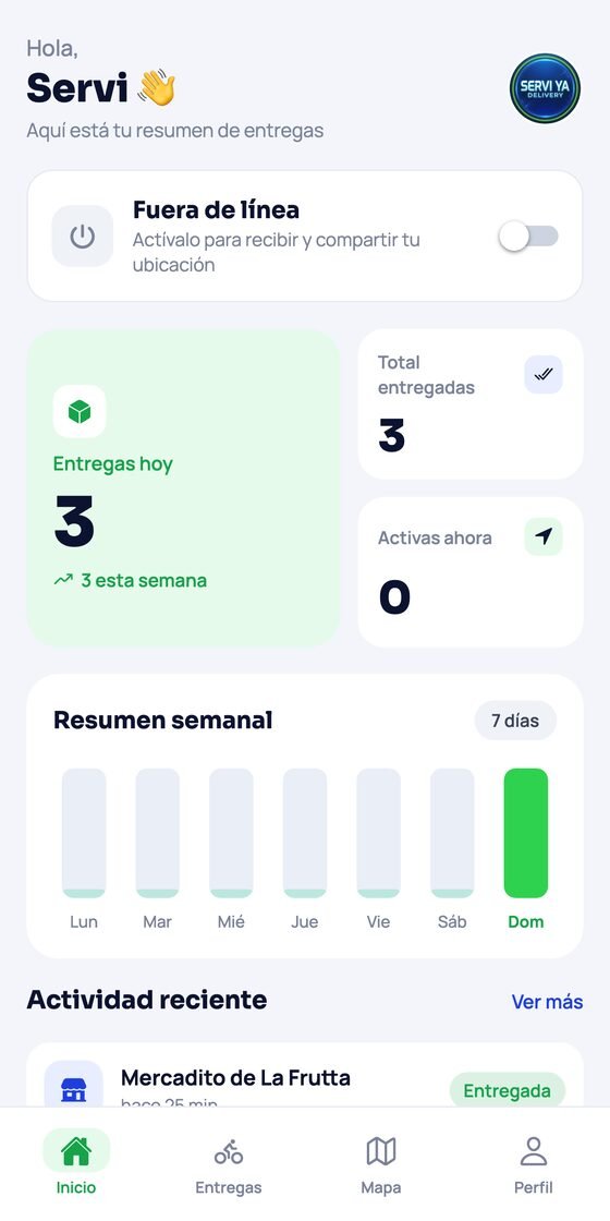 Servi Ya driver app store screens 2