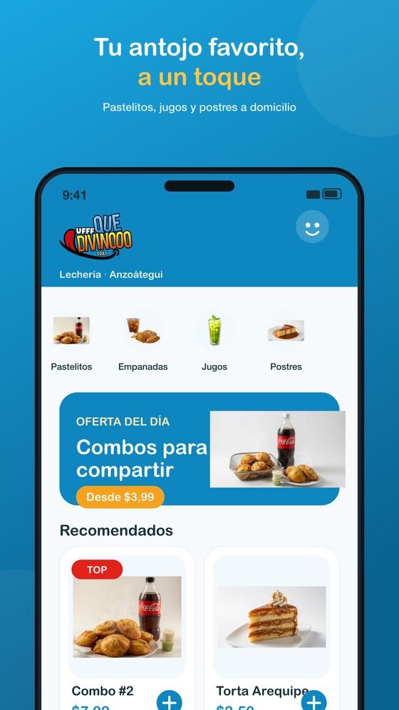 Uff Que Divino app store screens 1