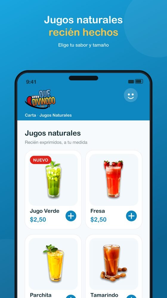 Uff Que Divino app store screens 3