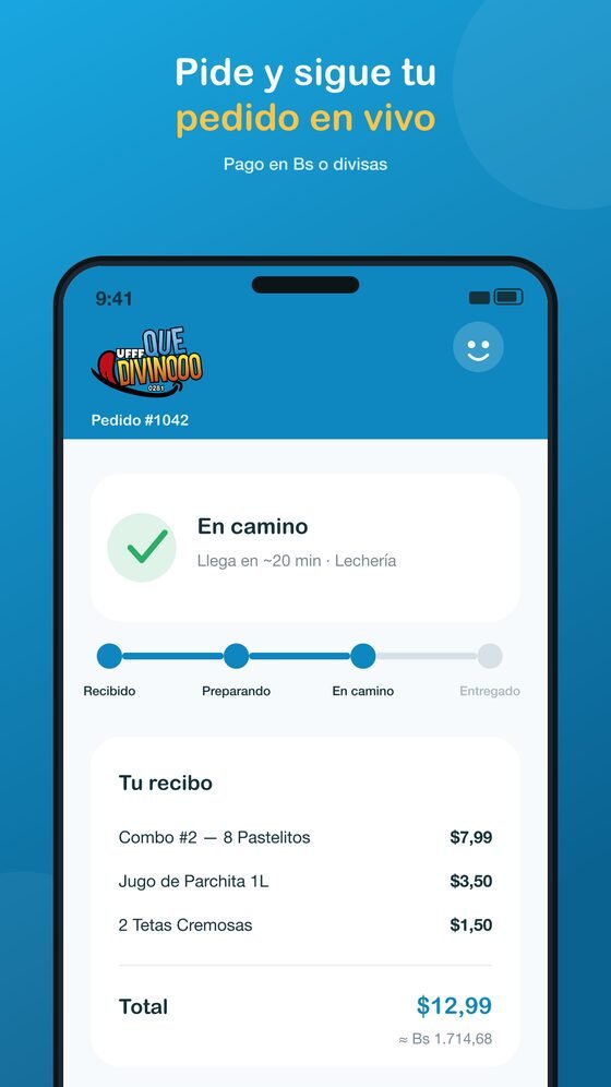 Uff Que Divino app store screens 5